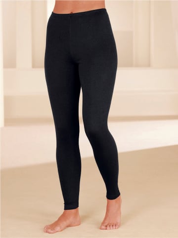 WITT WEIDEN Leggings lang in schwarz + anthrazit