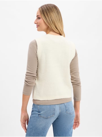 Marie Lund Weste in ecru - 0001