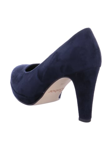 Gabor Plateau Pumps in Blau