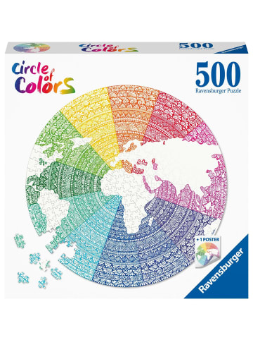 Ravensburger Ravensburger Puzzle 17168 Circle of Colors - Mandala 500 Teile Puzzle