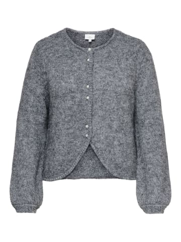 ONLY Carmakoma Strickjacke in Dark Grey Melange