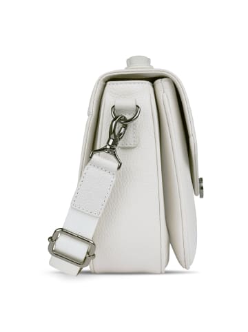 Bugatti Elsa Umhängetasche Leder 25 cm weiß