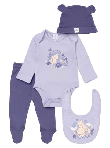 Disney 4tlg Set Disney in blau lila