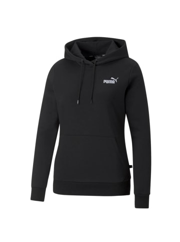 Puma Hoodie Fleece ESS+ Embroidery in Schwarz
