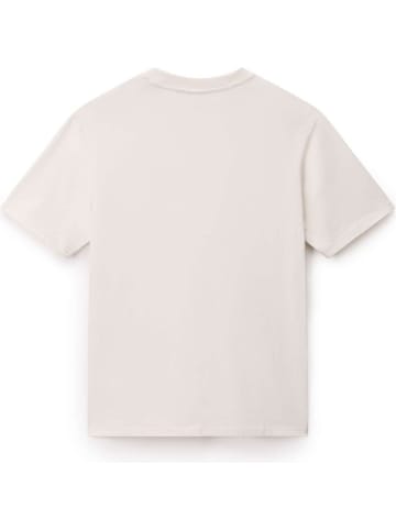 Napapijri T-Shirt "S-Small Box Ss" in Beige