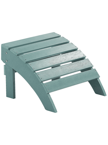 Beliani Gartenstuhl ADIRONDACK in Blau - (W) 50 x (H) 34 x (L) 43 cm