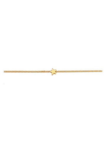 Elli Halskette 375 Gelbgold Sterne, Astro, Stern in Gold