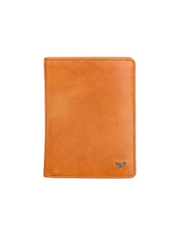 Golden Head Como Billfold coin wallet Kombischeintasche Herren Cognac