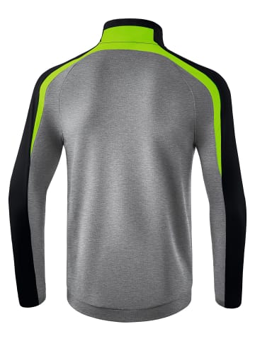 erima Liga 2.0 Trainingsjacke Mit Kapuze in grau melange/schwarz/green gecko