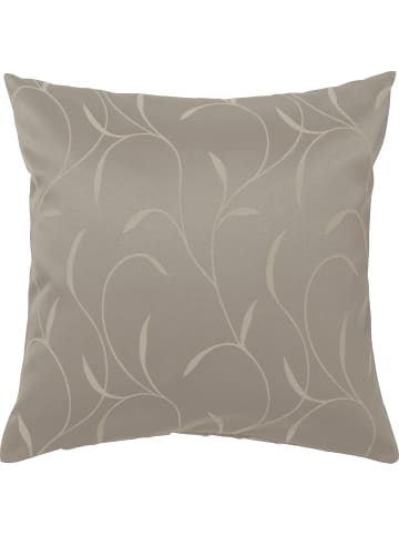 Erwin Müller Jacquard Kissenhülle Remscheid in taupe