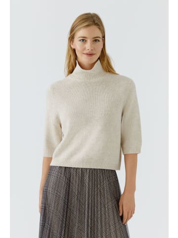 Oui Pullover in light beige mel
