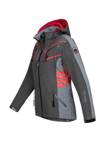 Arctic Seven Jacke Arctic Seven Damen Softshell Jacken AS185 in Dunkelgrau