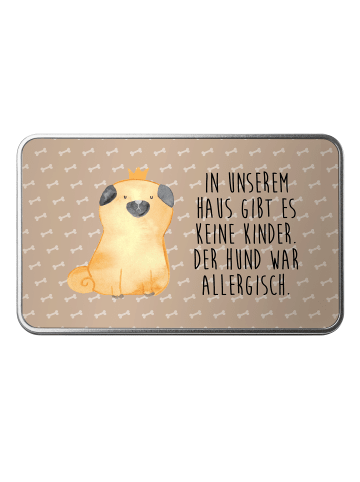 Mr. & Mrs. Panda Dose Mops Krone mit Spruch in Hundeglück