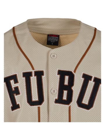 FUBU FUBU T-Shirts in creme/black/brown