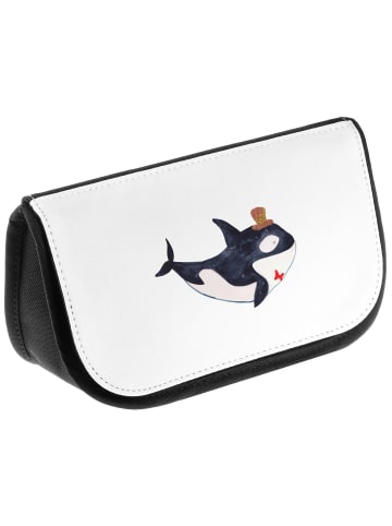 Mr. & Mrs. Panda Kulturbeutel Orca Zylinder ohne Spruch in Weiß