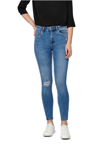 ONLY Jeans ONLMILA HW SK ANK DNM BJ139944 skinny in Blau