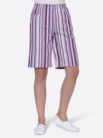 WITT WEIDEN Bermudas in beere-gestreift