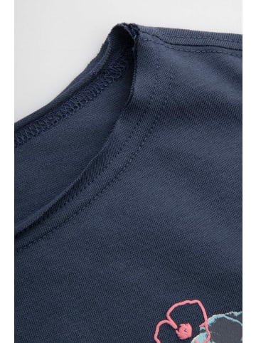 Coccodrillo T-Shirt mit kurzen Ärmeln in dunkelblau