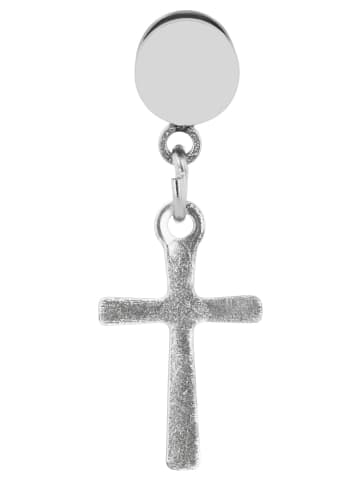 Adeliás Unisex Anhänger – Kreuz Kreuzanhänger aus Edelstahl in silber