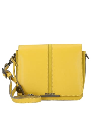 PICARD Marie - Umhängetasche 22 cm Rindsleder (lemon) in lemon