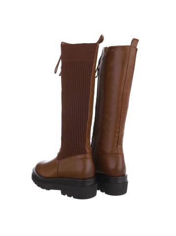 Ital-Design Stiefel in Camel