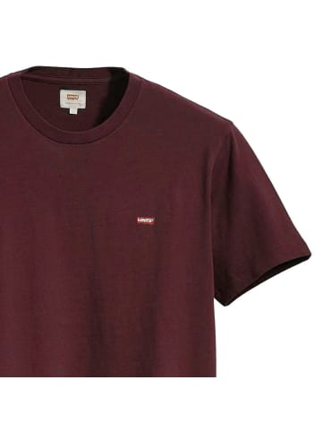 Levi´s T-Shirt 1er Pack in Dunkelrot