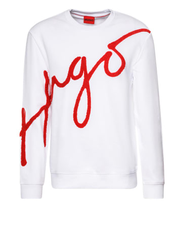 HUGO Sweatshirt 'Diraffe' Weiß (100)