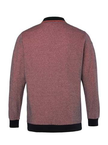Men Plus Poloshirt in terra