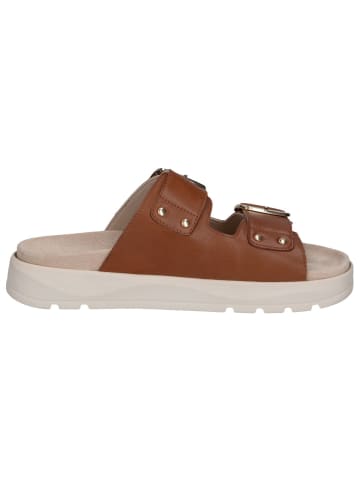 Caprice Pantolette in COGNAC NAPPA