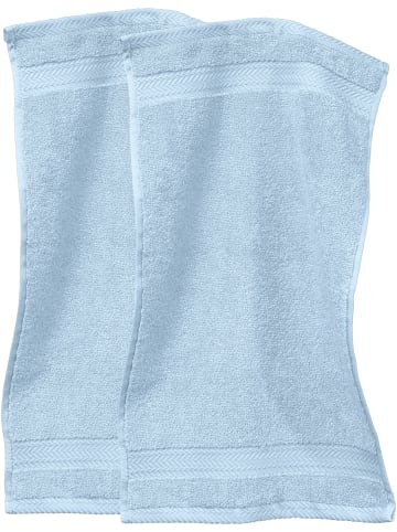 Erwin Müller Frottier Gästetuch 2er-Pack Friedrichshafen in bleu