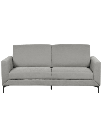 Beliani 3-Sitzer Sofa FENES in Grau/Schwarz - (W) 188 x (H) 90 x (L) 75 cm