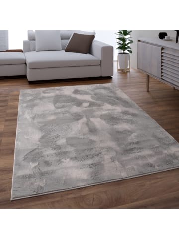 KADIMA DESIGN Teppich Kurzflor waschbar Einfarbig Wohnzimmer in Anthrazit