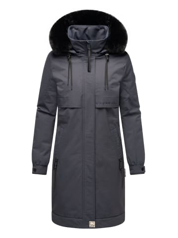 Navahoo Kurzmantel Kaltwetterretter 14 in Navy