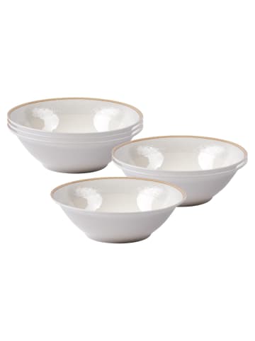 Ritzenhoff & Breker 6er Set Beilagenschalen Geo ø 14 cm beige in beige
