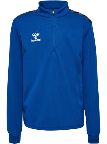 Hummel Hummel Halbreißverschluss Sweatshirt Hmlauthentic Fußball Kinder in TRUE BLUE