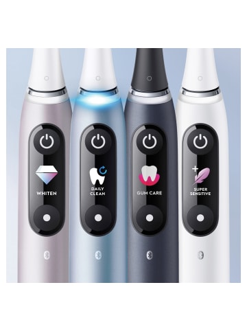 Oral-B Elektr. Zahnbürste "iO9 + LadeReiseetui" +12 Aufsteckbürsten "Sanfte Reinigung"