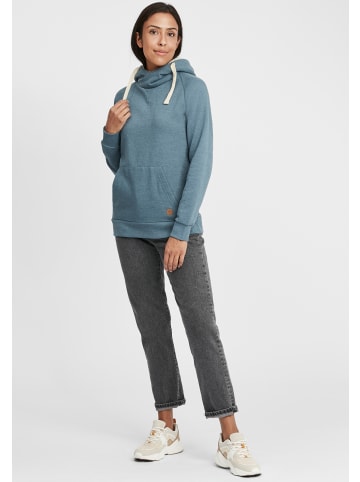 Oxmo Hoodie OXJulia Pile in Blau