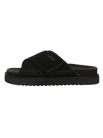 EVERAU Australia Leder Sandalen - Rose in Schwarz
