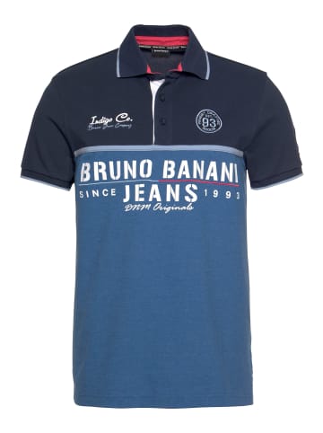 Bruno Banani Poloshirt in blau-marine
