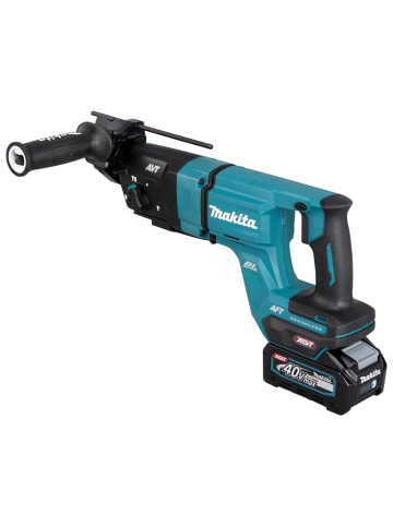 Makita Akku-Bohrhammer XGT 40 V max SDS-PLUS 28 mm 30 J in Türkis