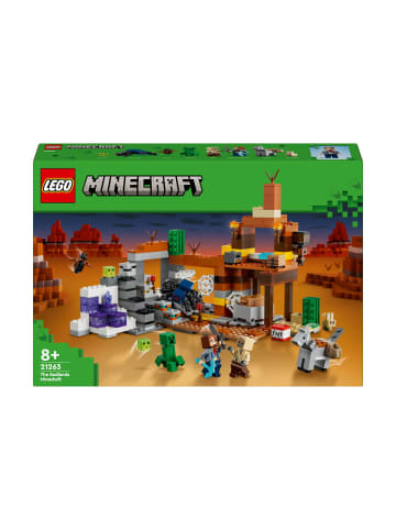 LEGO Bausteineset Minecraft Die Mine in den Badlands, ab 8 Jahre