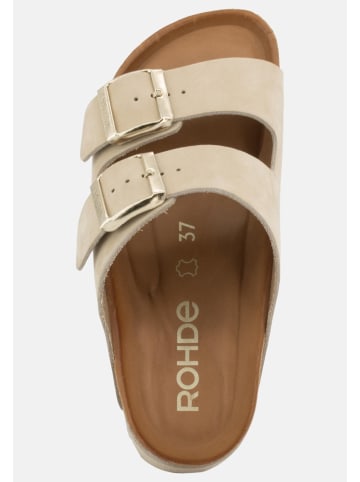 ROHDE Pantoletten Alba in Sahara