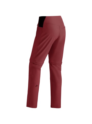 Maier Sports Zip Off Hose Latit Zip Vario in Rot4541