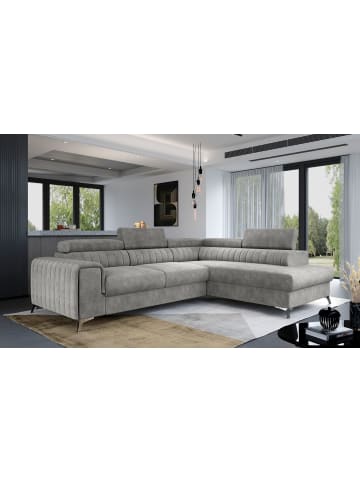 MF Design Lauryn Recamiere Rechts in Asphalt -  (L) 205 x (B) 278 x (H) 92 cm
