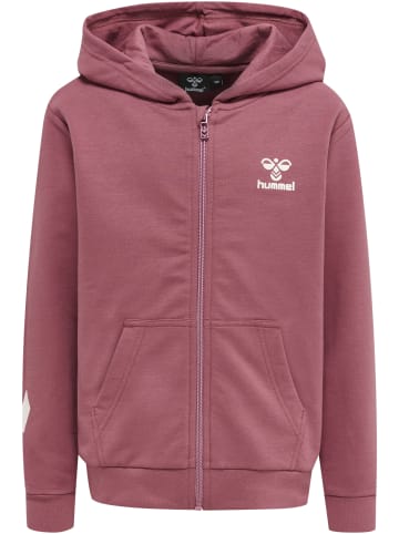 Hummel Hoodie Mit Reißverschluss Hmltrece Zip Hoodie in DECO ROSE