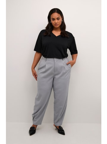KAFFE curve Pants Suiting KCmerla in Grey Melange