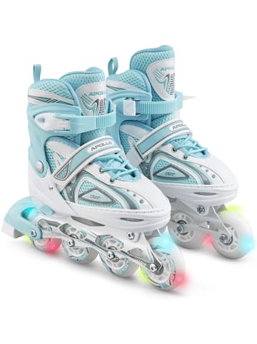 Apollo Inline Skates " Super Blades X-Pro " in weiß/mint