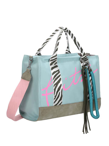 Fritzi aus Preußen Schultertasche Summer Zebra Safari in Safari