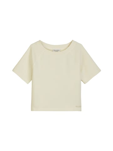 Marc O'Polo Kurzarm-Sweatshirt loose in natural cotton