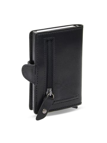 The Chesterfield Brand Baldwin Kreditkartenetui RFID Schutz Leder 6.5 cm in black